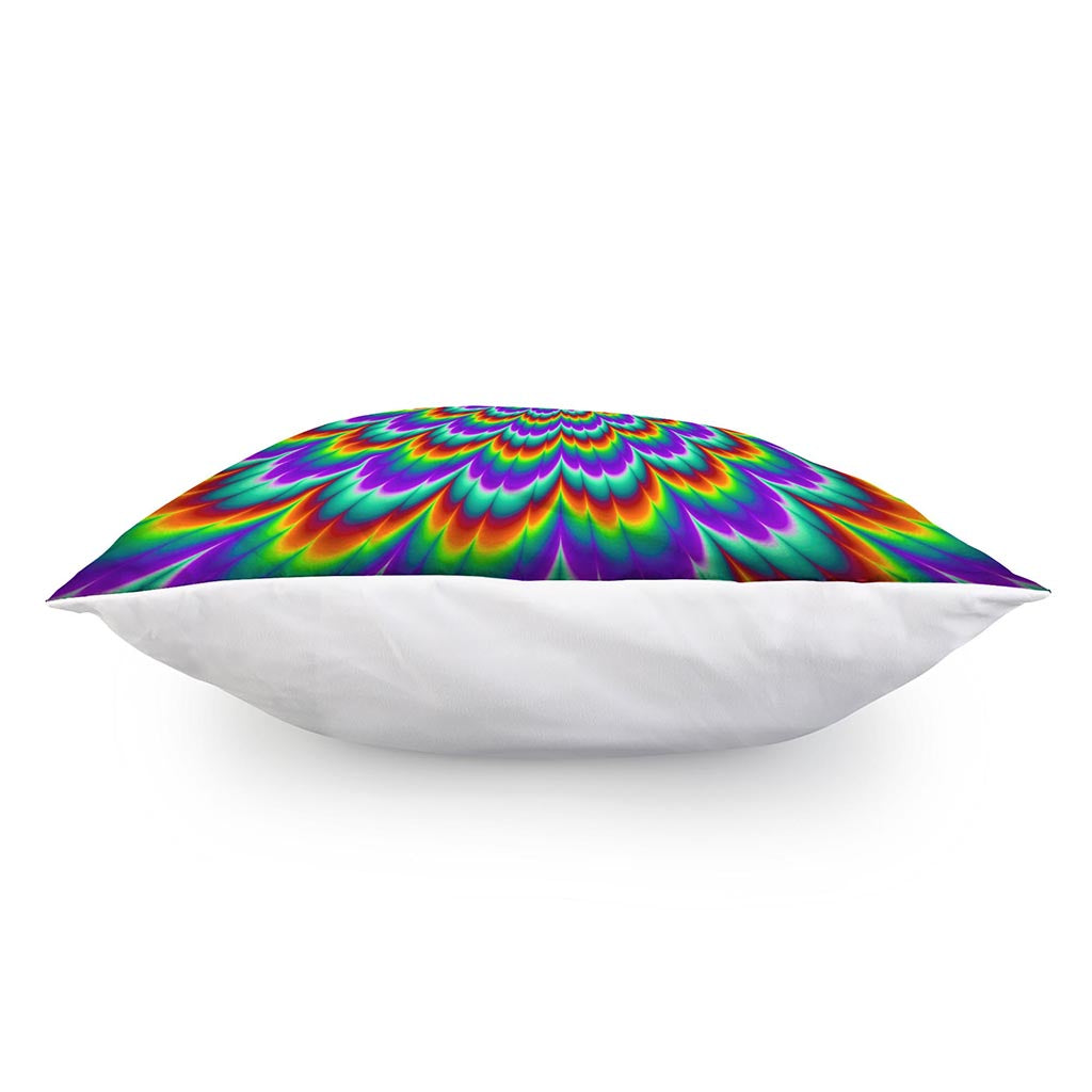 Psychedelic Expansion Optical Illusion Pillow Cover