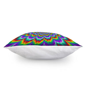 Psychedelic Expansion Optical Illusion Pillow Cover