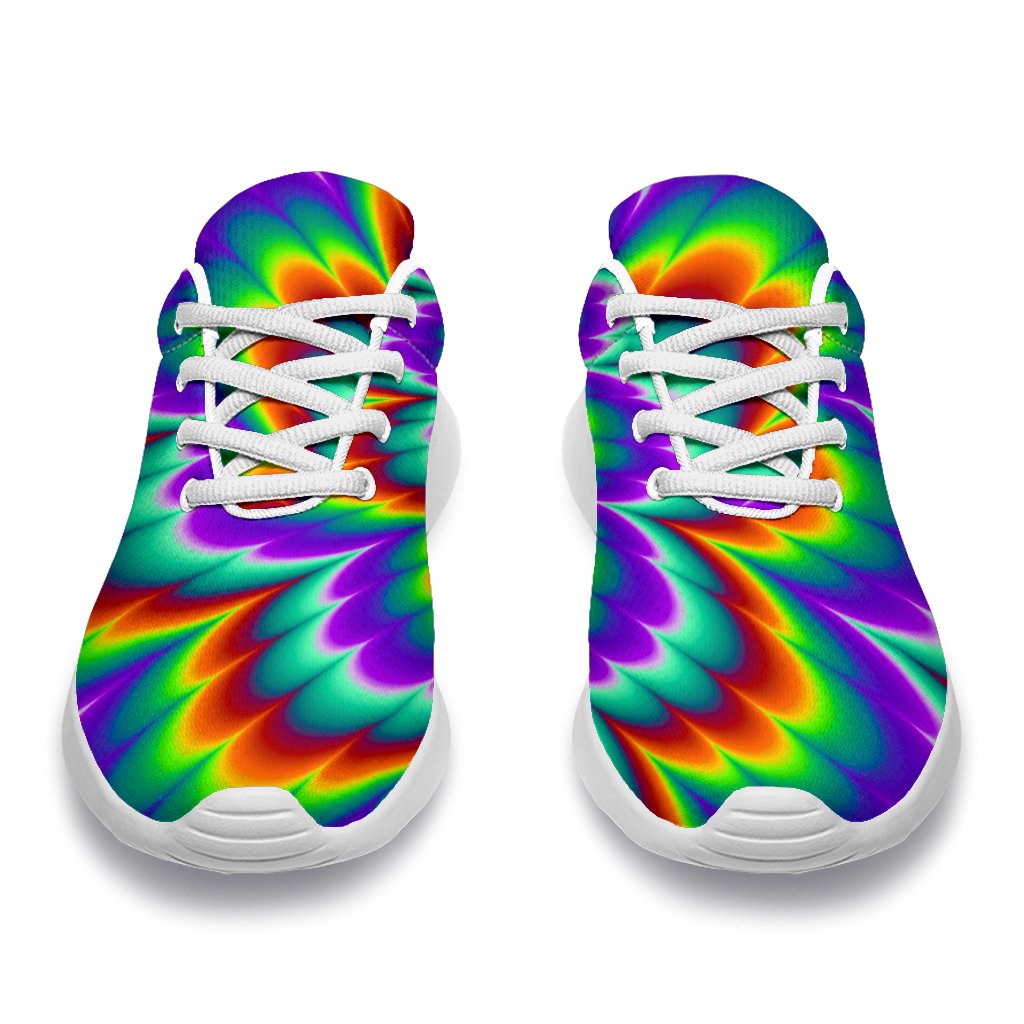 Psychedelic Expansion Optical Illusion Sport Shoes GearFrost