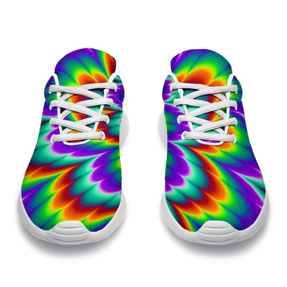 Psychedelic Expansion Optical Illusion Sport Shoes GearFrost