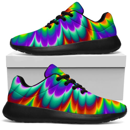 Psychedelic Expansion Optical Illusion Sport Shoes GearFrost