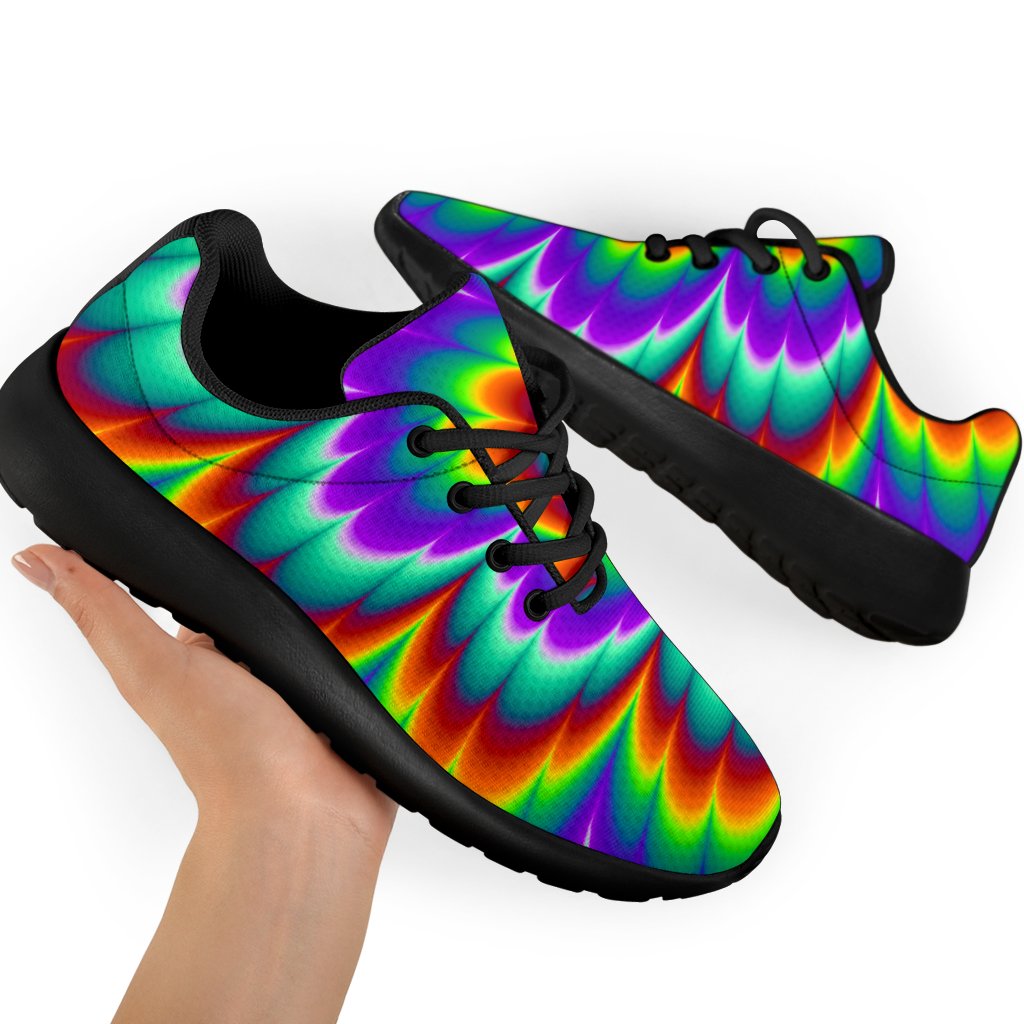 Psychedelic Expansion Optical Illusion Sport Shoes GearFrost