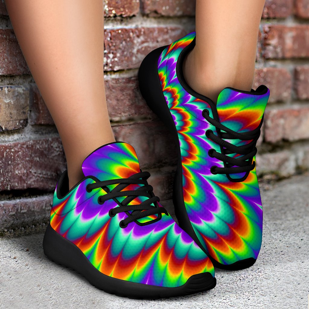 Psychedelic Expansion Optical Illusion Sport Shoes GearFrost