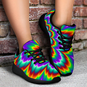 Psychedelic Expansion Optical Illusion Sport Shoes GearFrost