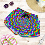 Psychedelic Expansion Optical Illusion Women's Shorts