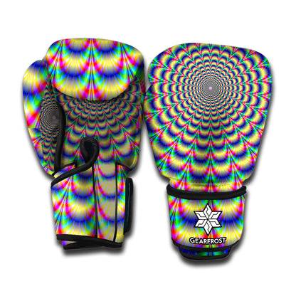 Psychedelic Explosion Optical Illusion Boxing Gloves
