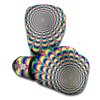 Psychedelic Explosion Optical Illusion Boxing Gloves