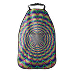 Psychedelic Explosion Optical Illusion Car Seat Organizers