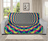 Psychedelic Explosion Optical Illusion Futon Protector