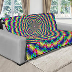 Psychedelic Explosion Optical Illusion Futon Protector