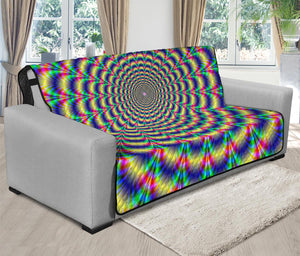 Psychedelic Explosion Optical Illusion Futon Protector