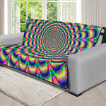 Psychedelic Explosion Optical Illusion Futon Protector