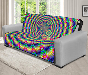 Psychedelic Explosion Optical Illusion Futon Protector