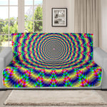 Psychedelic Explosion Optical Illusion Futon Protector