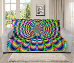 Psychedelic Explosion Optical Illusion Futon Protector