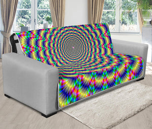 Psychedelic Explosion Optical Illusion Futon Protector