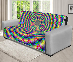 Psychedelic Explosion Optical Illusion Futon Protector