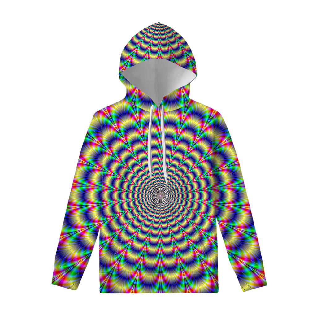 Psychedelic Explosion Optical Illusion Pullover Hoodie