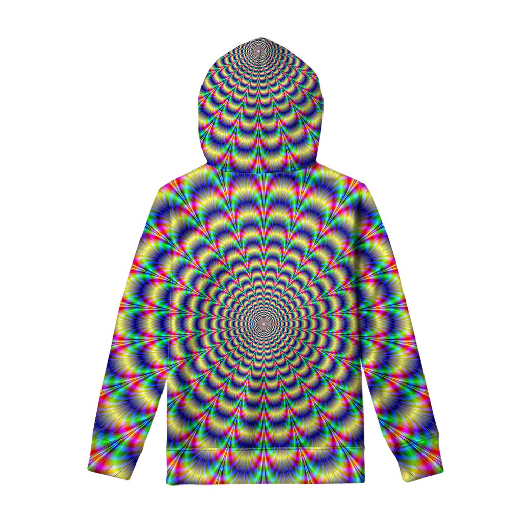 Psychedelic Explosion Optical Illusion Pullover Hoodie