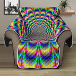 Psychedelic Explosion Optical Illusion Recliner Protector