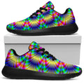 Psychedelic Explosion Optical Illusion Walking Shoes