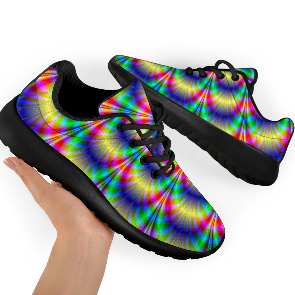 Psychedelic Explosion Optical Illusion Sport Shoes GearFrost