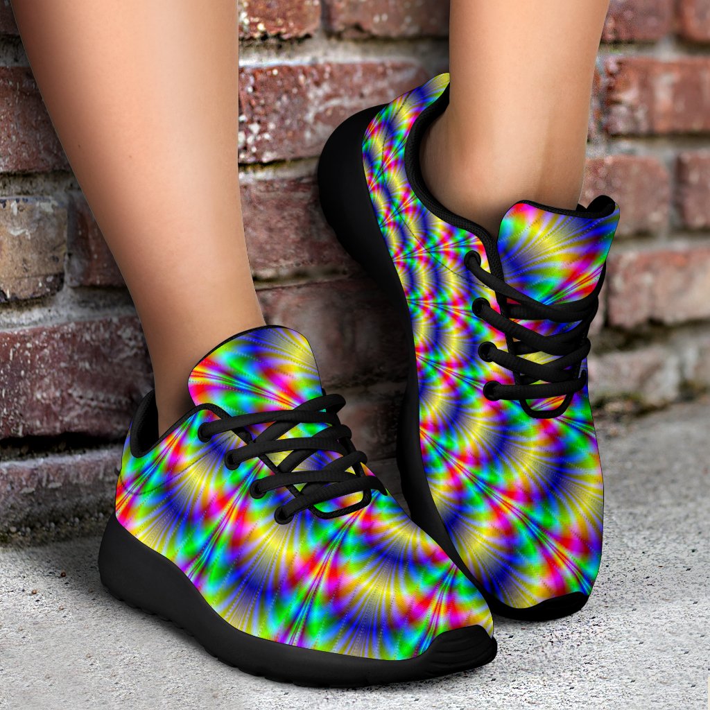 Psychedelic Explosion Optical Illusion Sport Shoes GearFrost