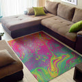 Psychedelic Formed Print Floor Mat