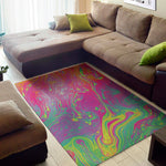 Psychedelic Formed Print Area Rug