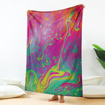Psychedelic Formed Print Blanket