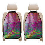 Psychedelic Formed Print Car Seat Organizers