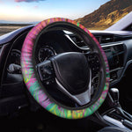 Psychedelic Formed Print Car Steering Wheel Cover