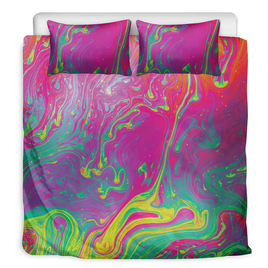 Psychedelic Formed Print Duvet Cover Bedding Set