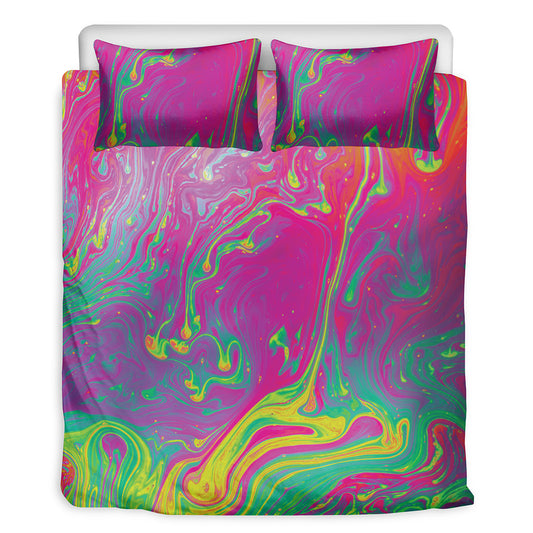 Psychedelic Formed Print Duvet Cover Bedding Set
