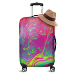 Psychedelic Formed Print Luggage Cover