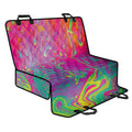 Psychedelic Formed Print Pet Car Back Seat Cover
