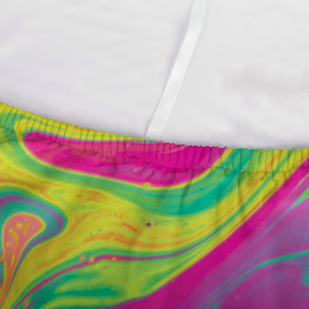 Psychedelic Formed Print Sofa Cover