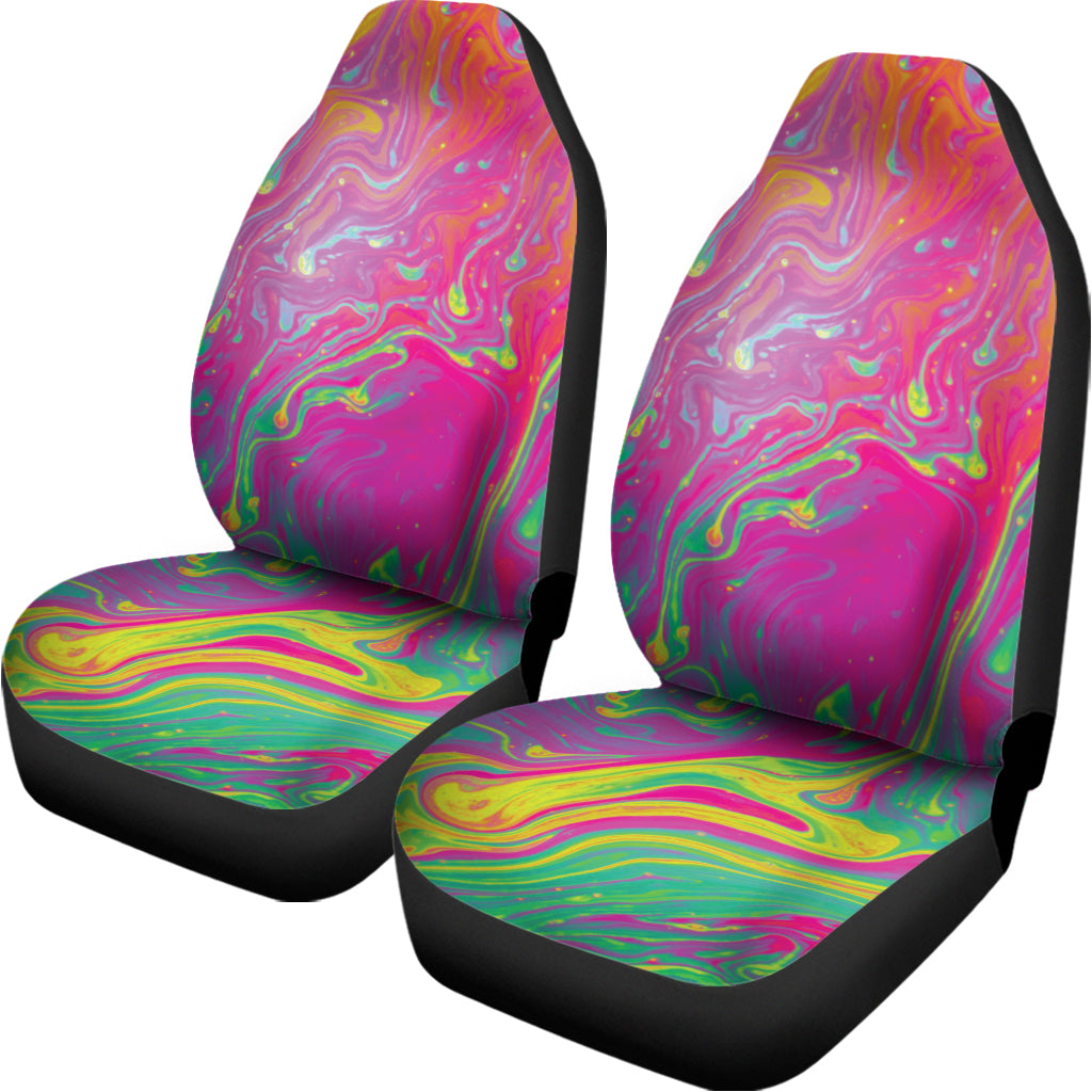 Psychedelic Formed Print Universal Fit Car Seat Covers