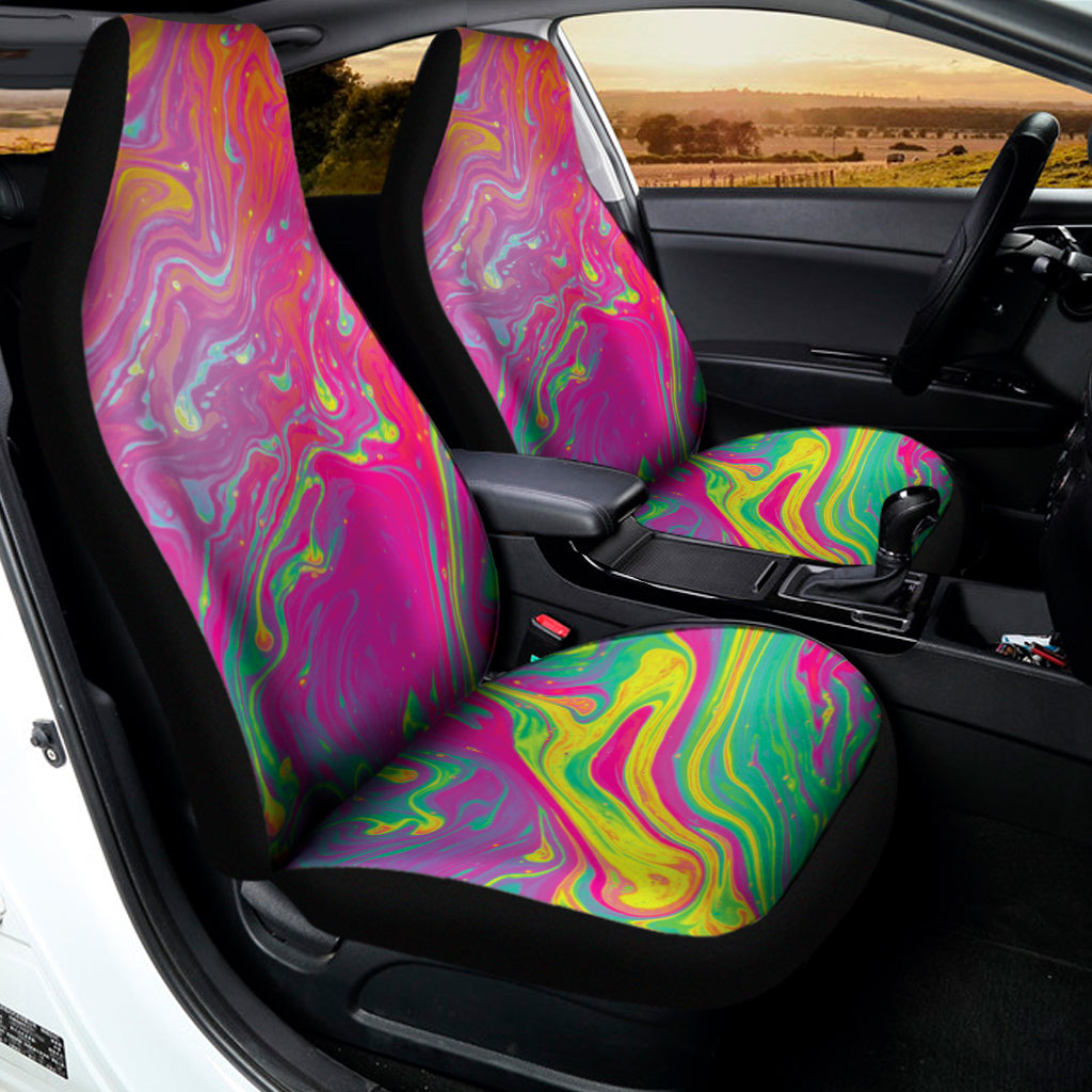 Psychedelic Formed Print Universal Fit Car Seat Covers