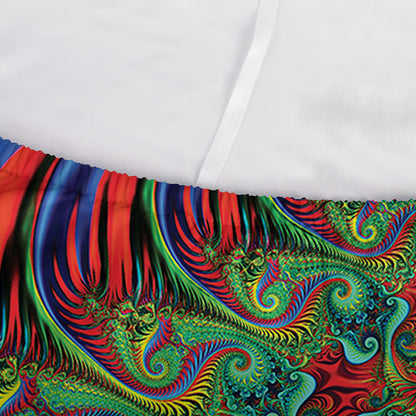 Psychedelic Fractal Print Sofa Cover