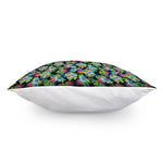 Psychedelic Hawaiian Flower Print Pillow Cover