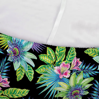 Psychedelic Hawaiian Flower Print Sofa Cover