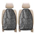 Psychedelic Heart Pattern Print Car Seat Organizers