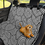 Psychedelic Heart Pattern Print Pet Car Back Seat Cover