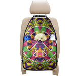 Psychedelic Hippie Peace Sign Print Car Seat Organizers