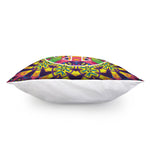 Psychedelic Hippie Peace Sign Print Pillow Cover