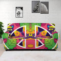 Psychedelic Hippie Peace Sign Print Sofa Cover