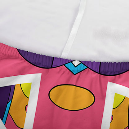 Psychedelic Hippie Peace Sign Print Sofa Cover