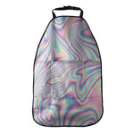 Psychedelic Holographic Print Car Seat Organizers
