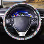 Psychedelic Holographic Print Car Steering Wheel Cover